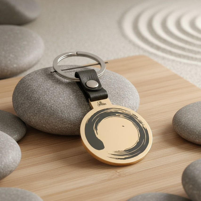 Zen Circle Keychain: A Symbol of Peace and Tranquility