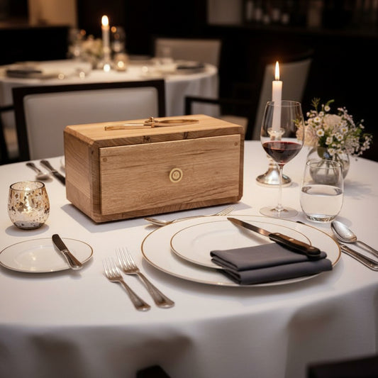 Handcrafted Wood and Brass Food Smoker