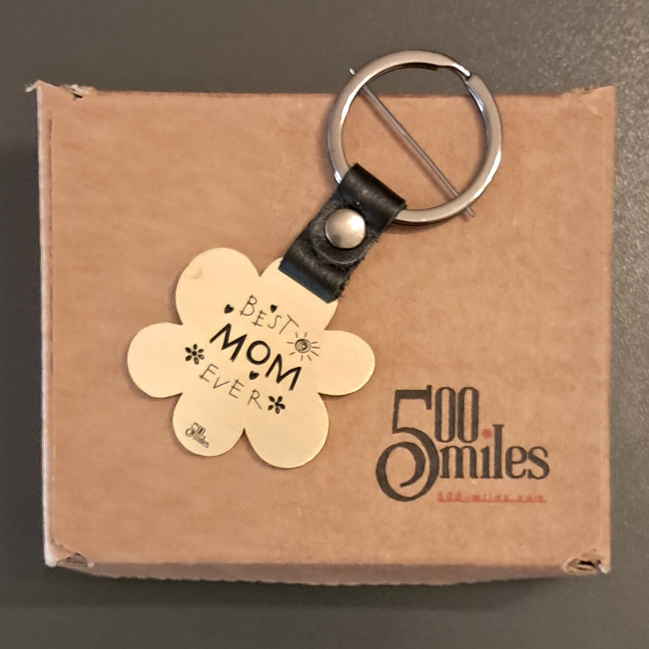 Handmade Brass Keychain for Mothers – A Timeless Gift of Love