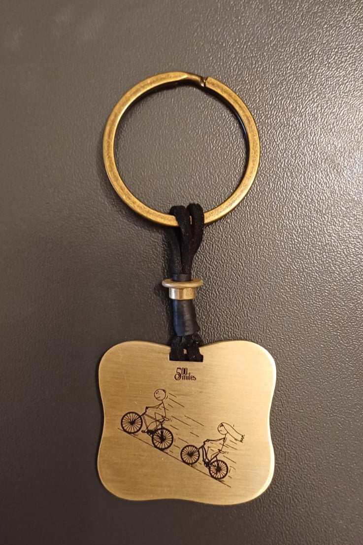 Stick Man in LOOOOOOVE Keychain – Handcrafted Luxury with a Touch of Fun