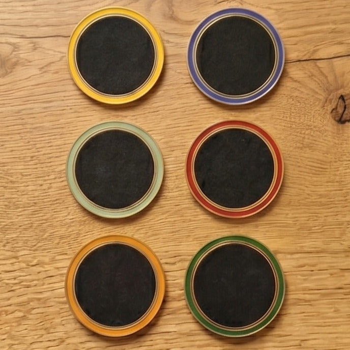 Solid Brass Coasters