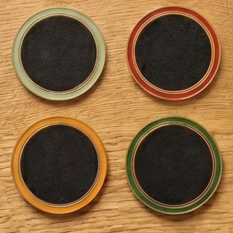 Solid Brass Coasters